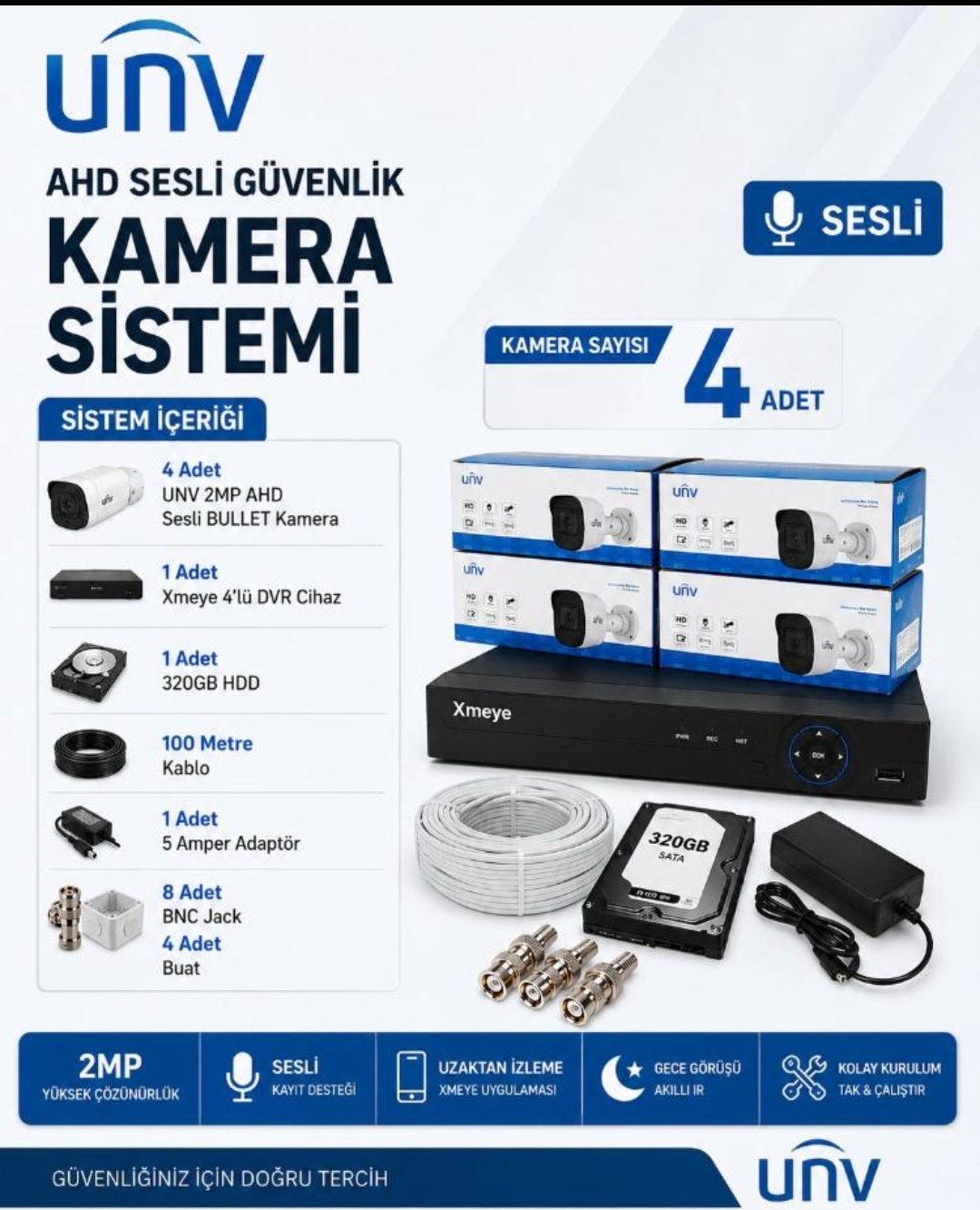 Net Uydu Güvenlik ürün - Afyonkarahisar kamera sistemleri