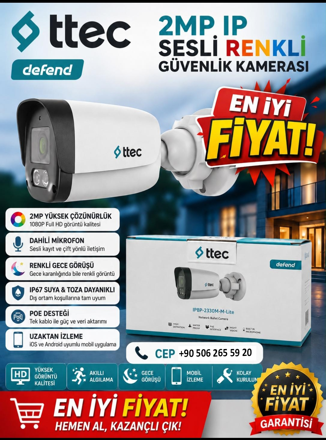 Net Uydu Güvenlik ürün - Afyonkarahisar kamera sistemleri